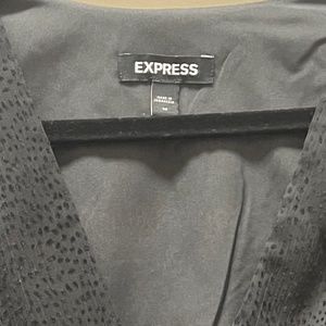 Black Express dress shirt
